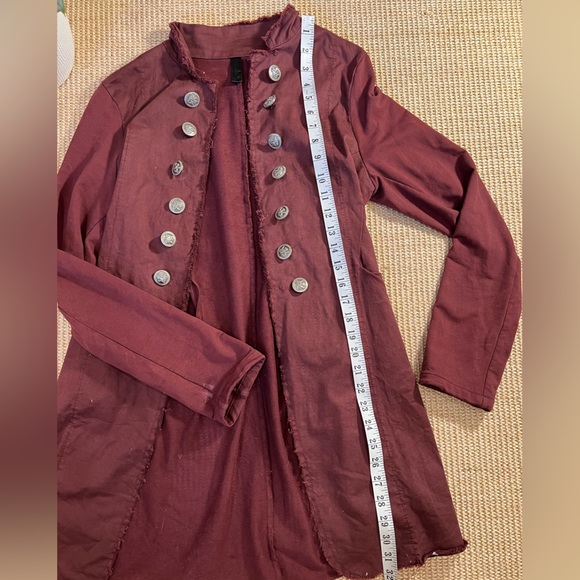 London Vintage looking maroon jacket - Picture 4 of 7